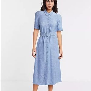 & Other Stories Belted MIDI Dress